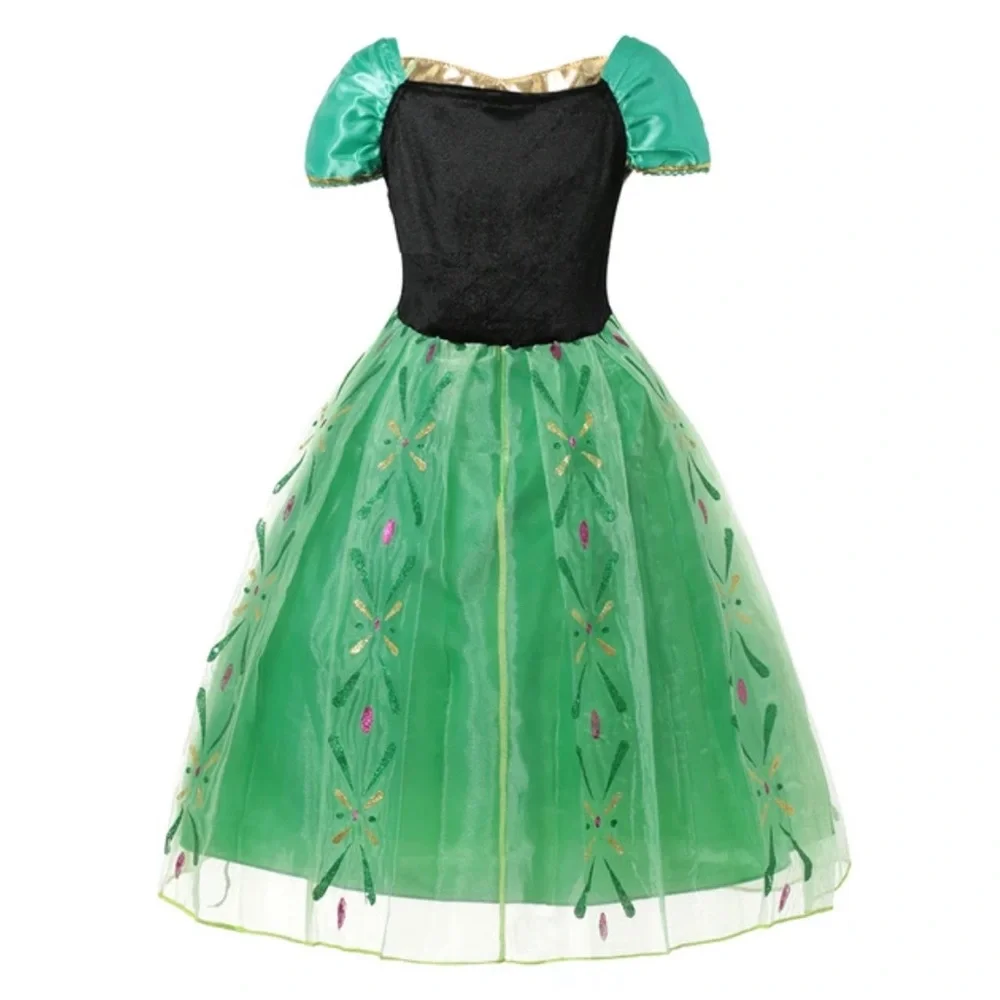 Frozen Disney Princess Anna Make believe Costume for Dress up Christmas Gift - Picture 4 of 7
